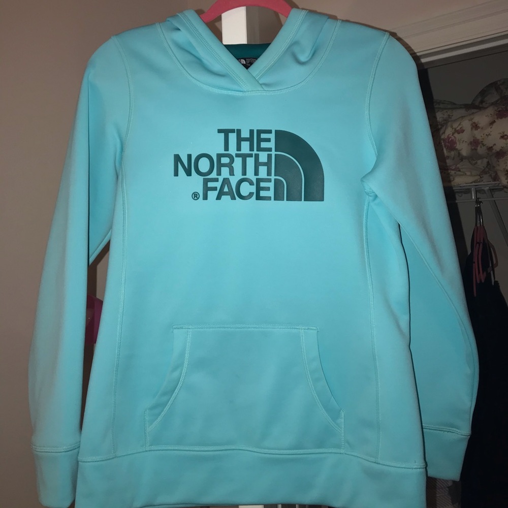 The North Face Teal Hoodie